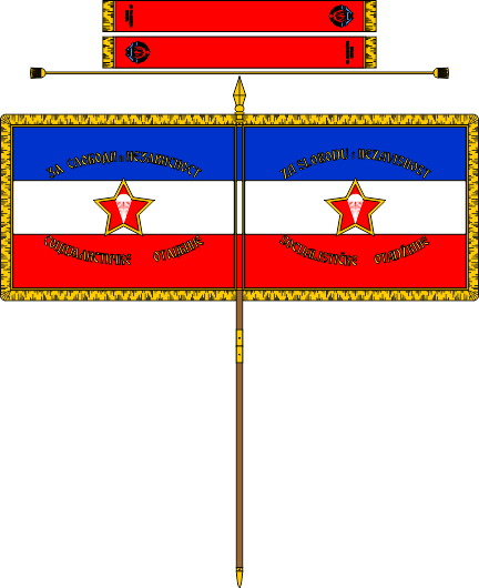 [Military flag of Parashute Units]